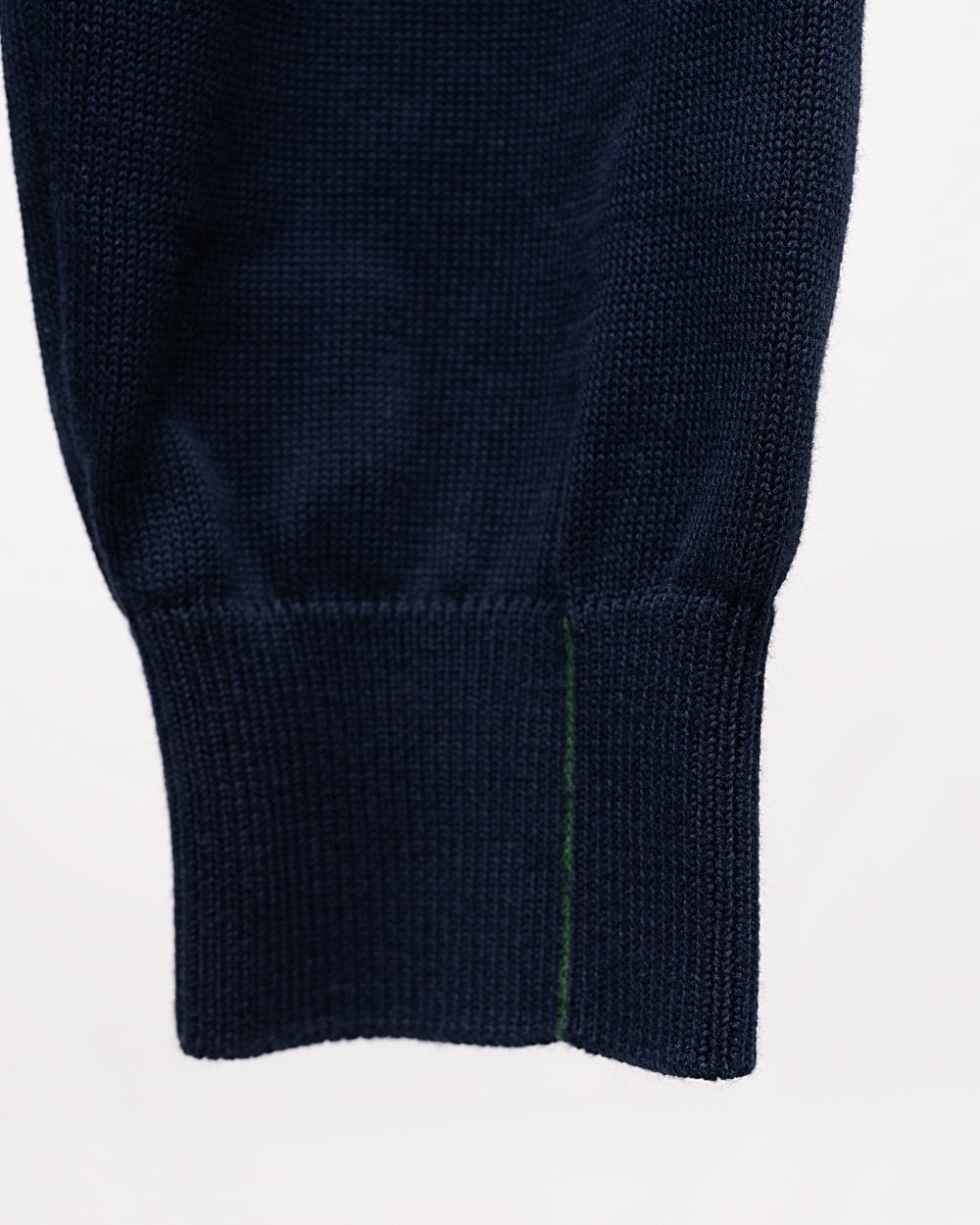 Half Zip Logo Mens Sweatshirt - Navy Blue 166
