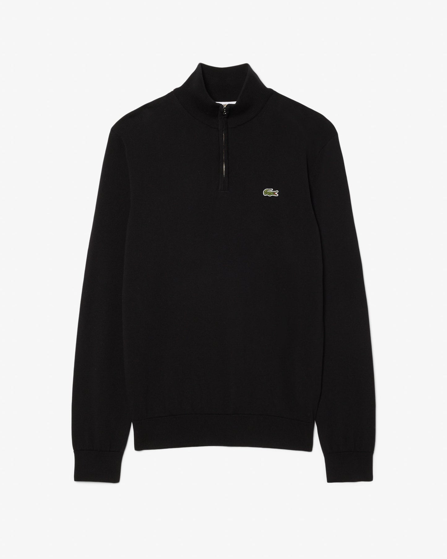 Half Zip Logo Mens Sweatshirt - Black 031