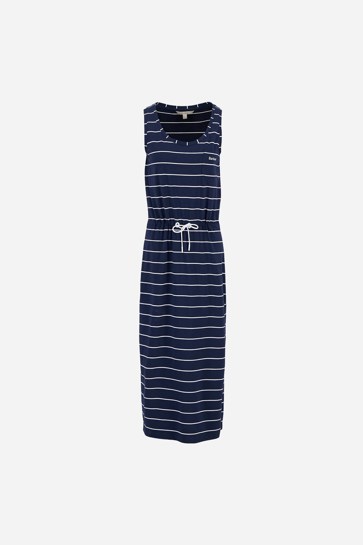 Overland Striped Midi Dress