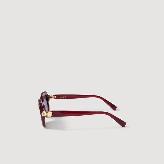 Logo detail sunglasses