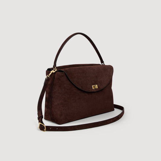 LE GRAND BAZAAR suede bag