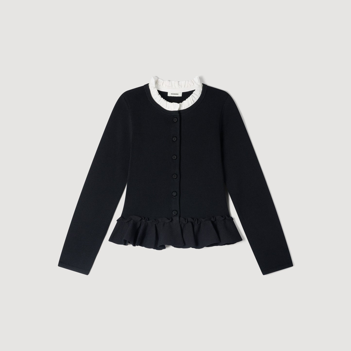 Victorian collar cardigan