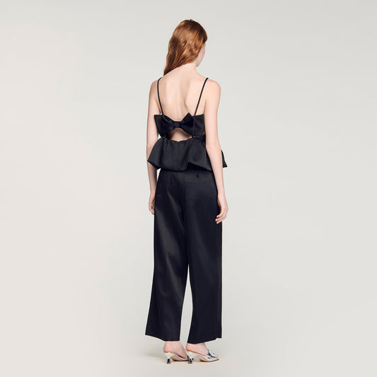 Ruffled crop top