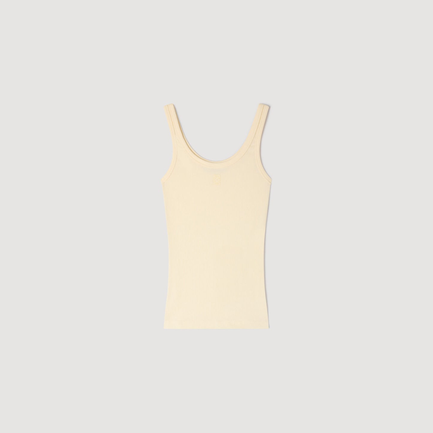 Ribbed vest top