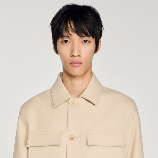 Buttoned overshirt