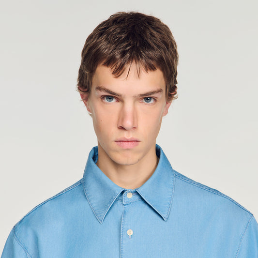 Loose-fit faded shirt