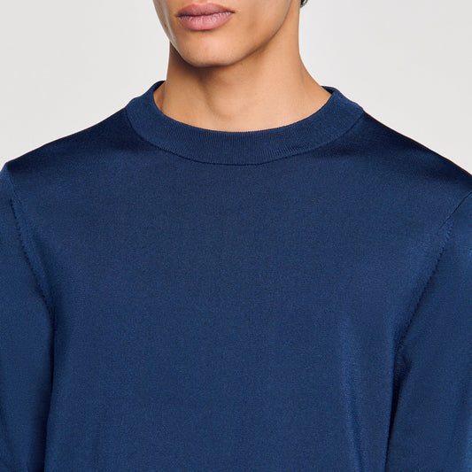 Fine knit jumper