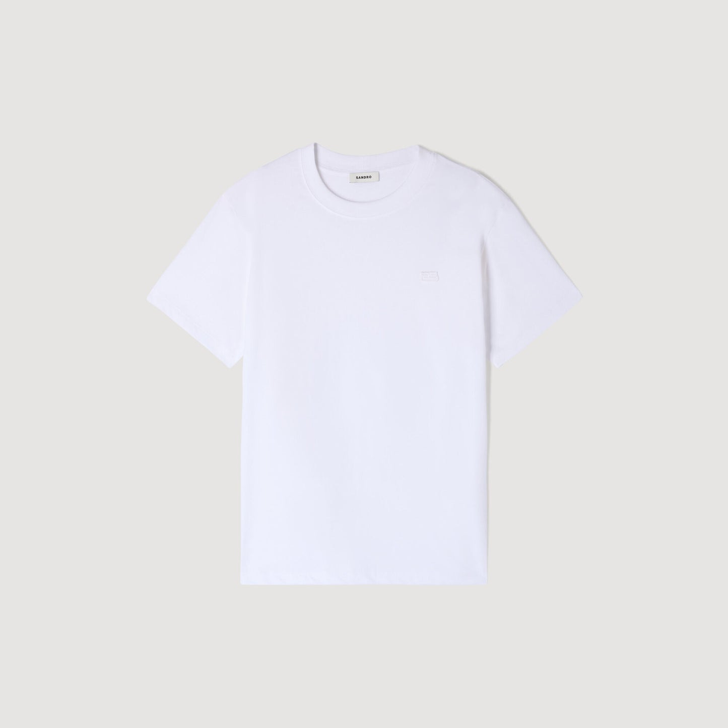 T-shirt with double S patch