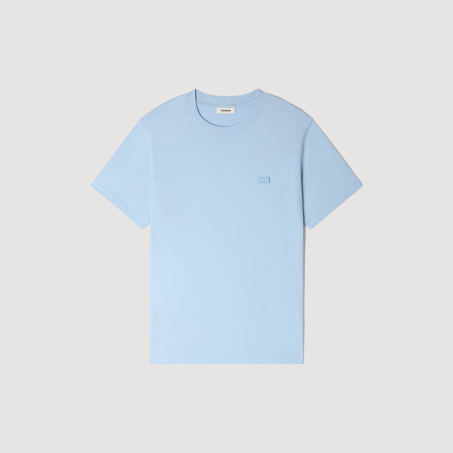 T-shirt with double S patch