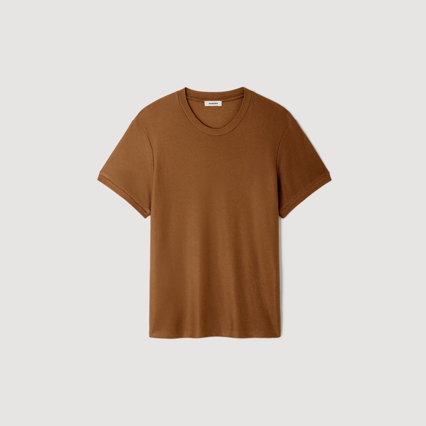 Piqu¨¦-effect T-shirt