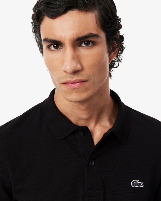 Short Sleeved Mens Polo Shirt - Black 031