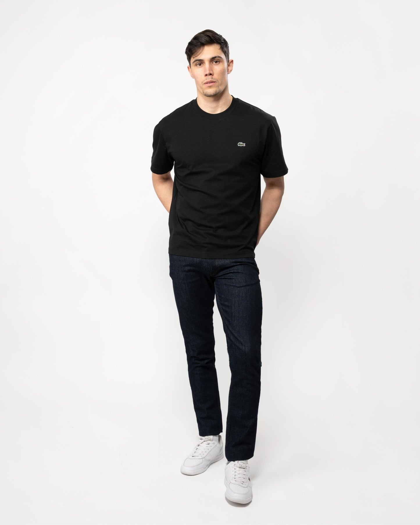 Mens Classic Fit Cotton Jersey T-Shirt - Black 031