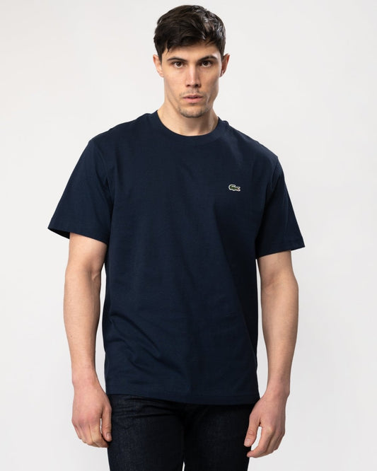 Mens Classic Fit Cotton Jersey T-Shirt - Navy Blue 166