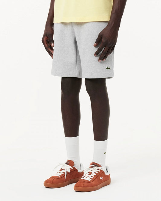 Mens Fleece Shorts - Silver Chine CCA