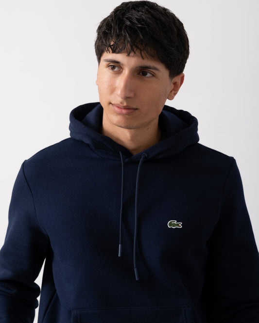 Mens Fleece Hoodie - Navy Blue 166