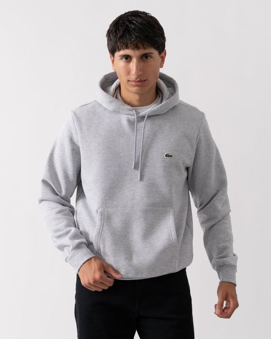 Mens Fleece Hoodie - Silver Chine CCA