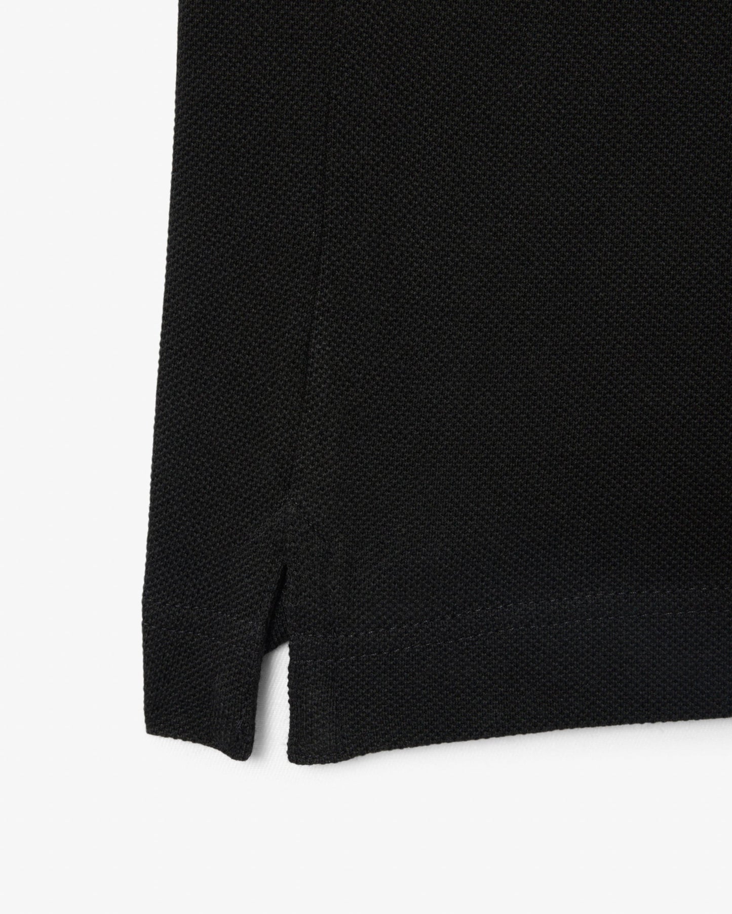 Mens Original L.12.12 Slim Fit Petit Piqué Cotton Polo Shirt - Black 031