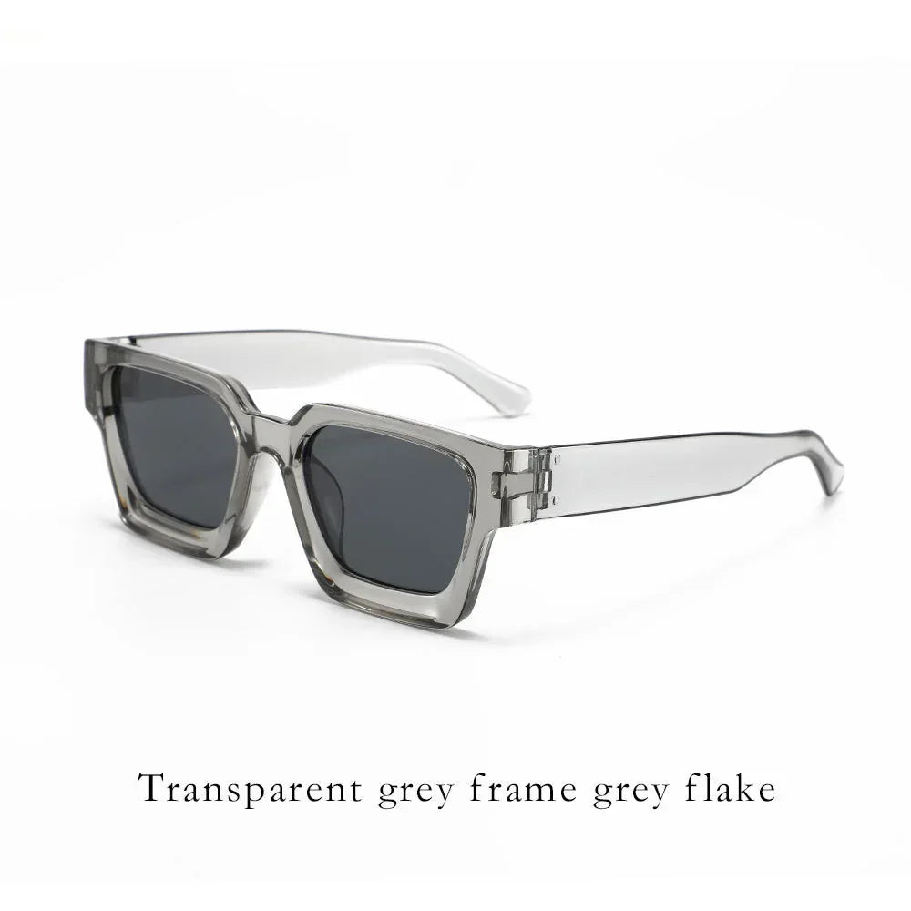 Classic Thick Square Frame Sunglasses