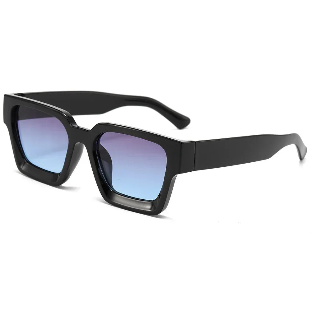 Classic Thick Square Frame Sunglasses