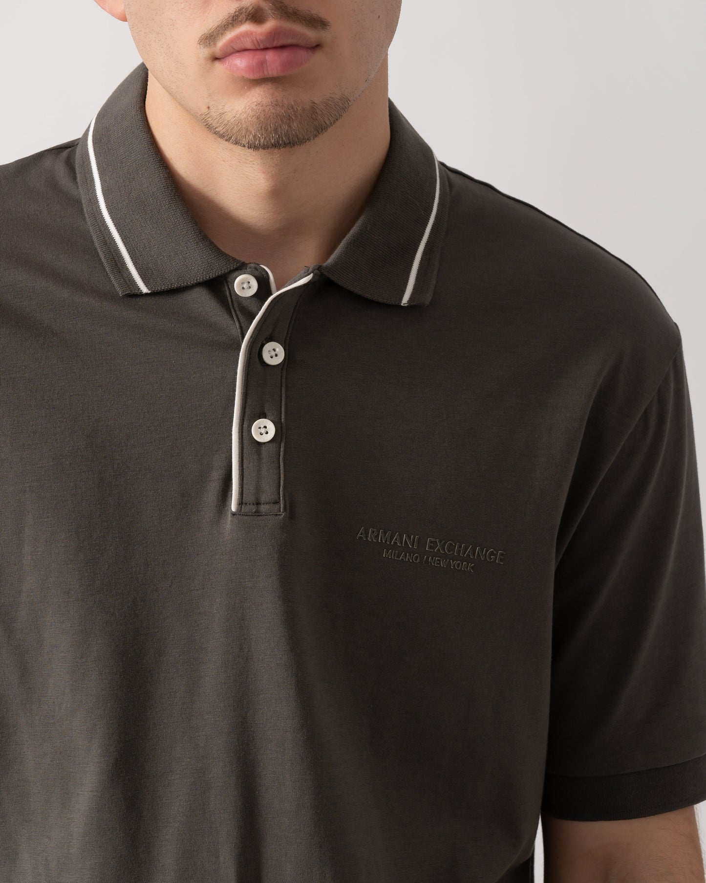 Mens Milano/New York Polo Shirt with Contrast Tipping - Chimera M8317
