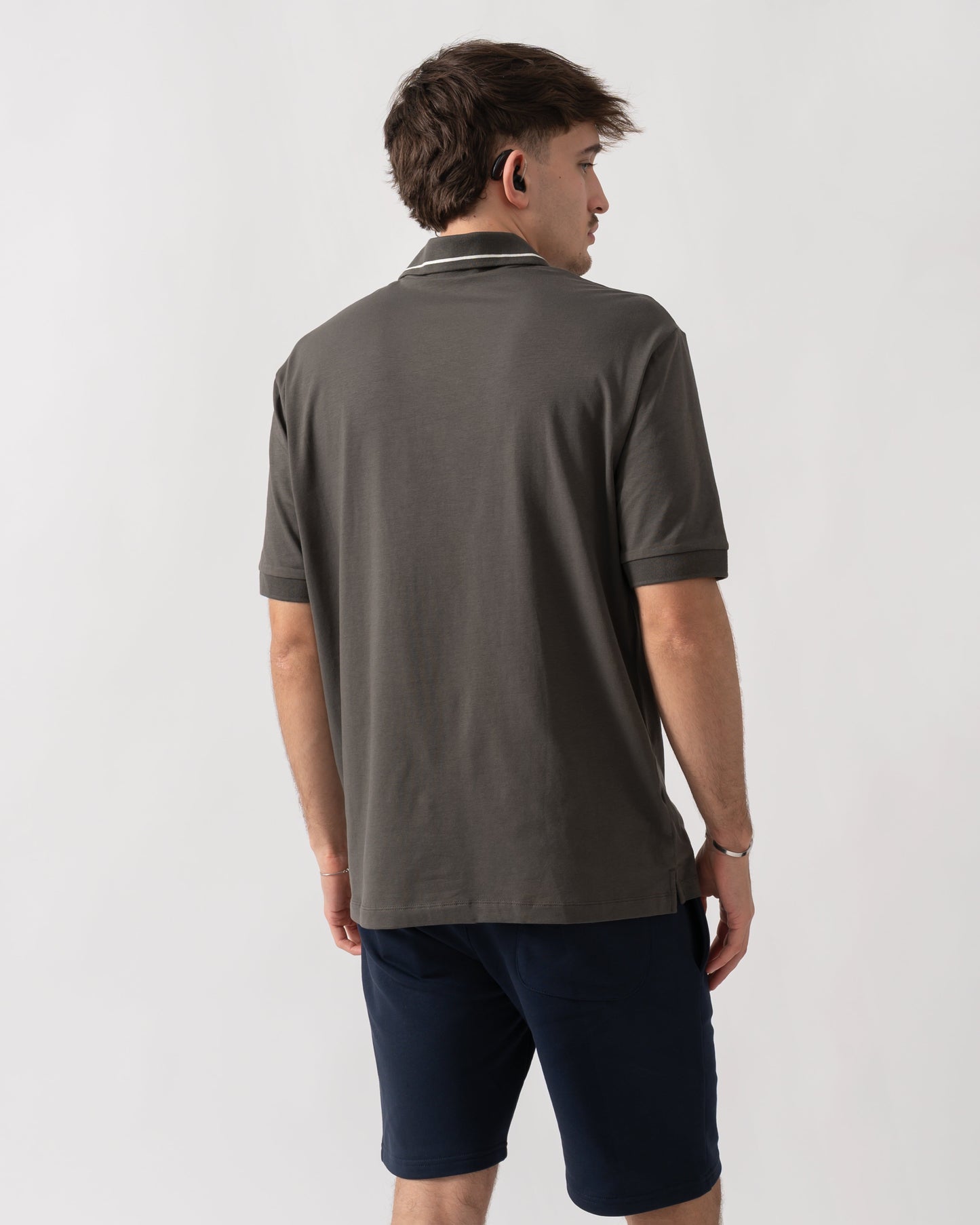 Mens Milano/New York Polo Shirt with Contrast Tipping - Chimera M8317