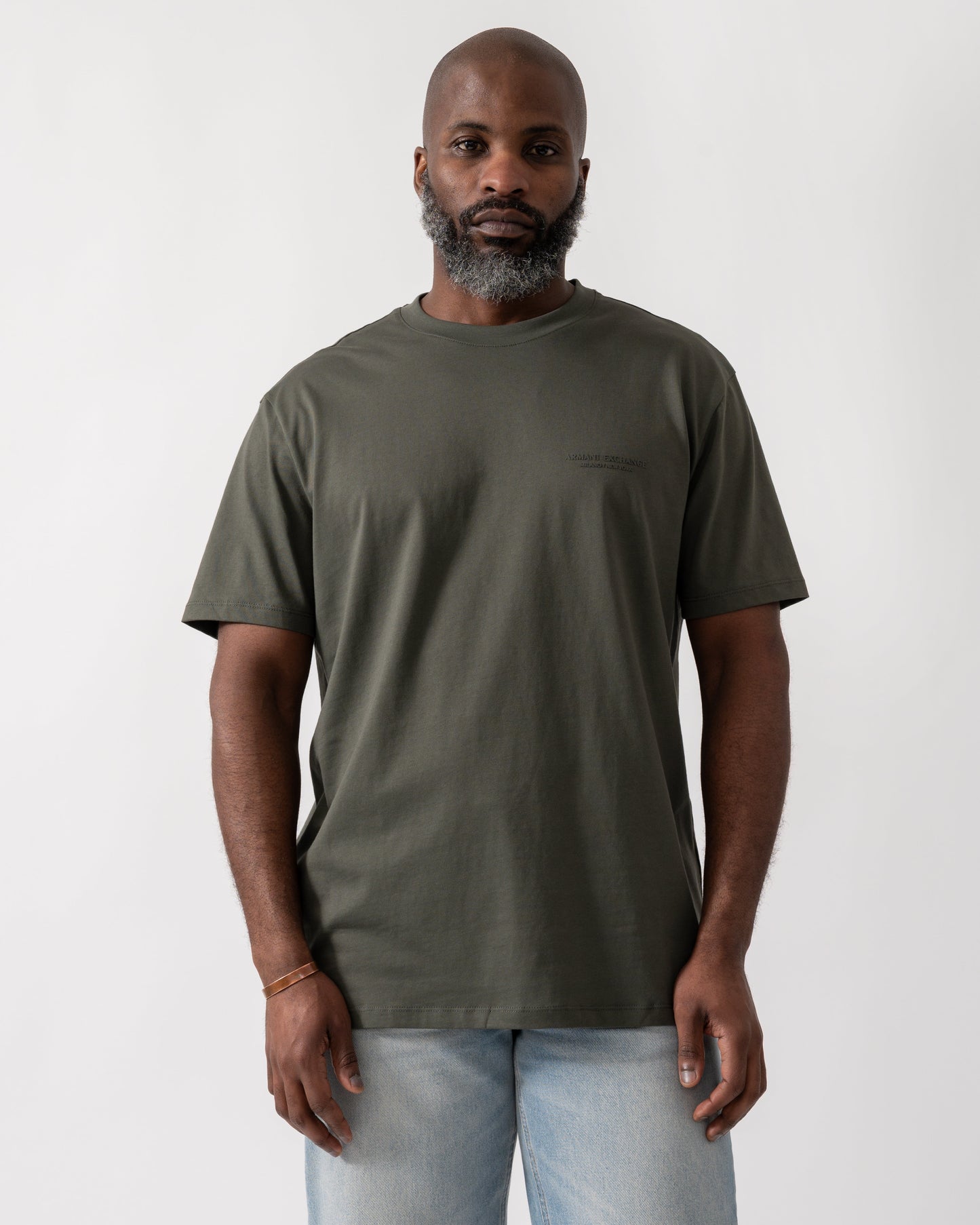 Mens T-Shirt with Small Milano/New York Logo - Chimera