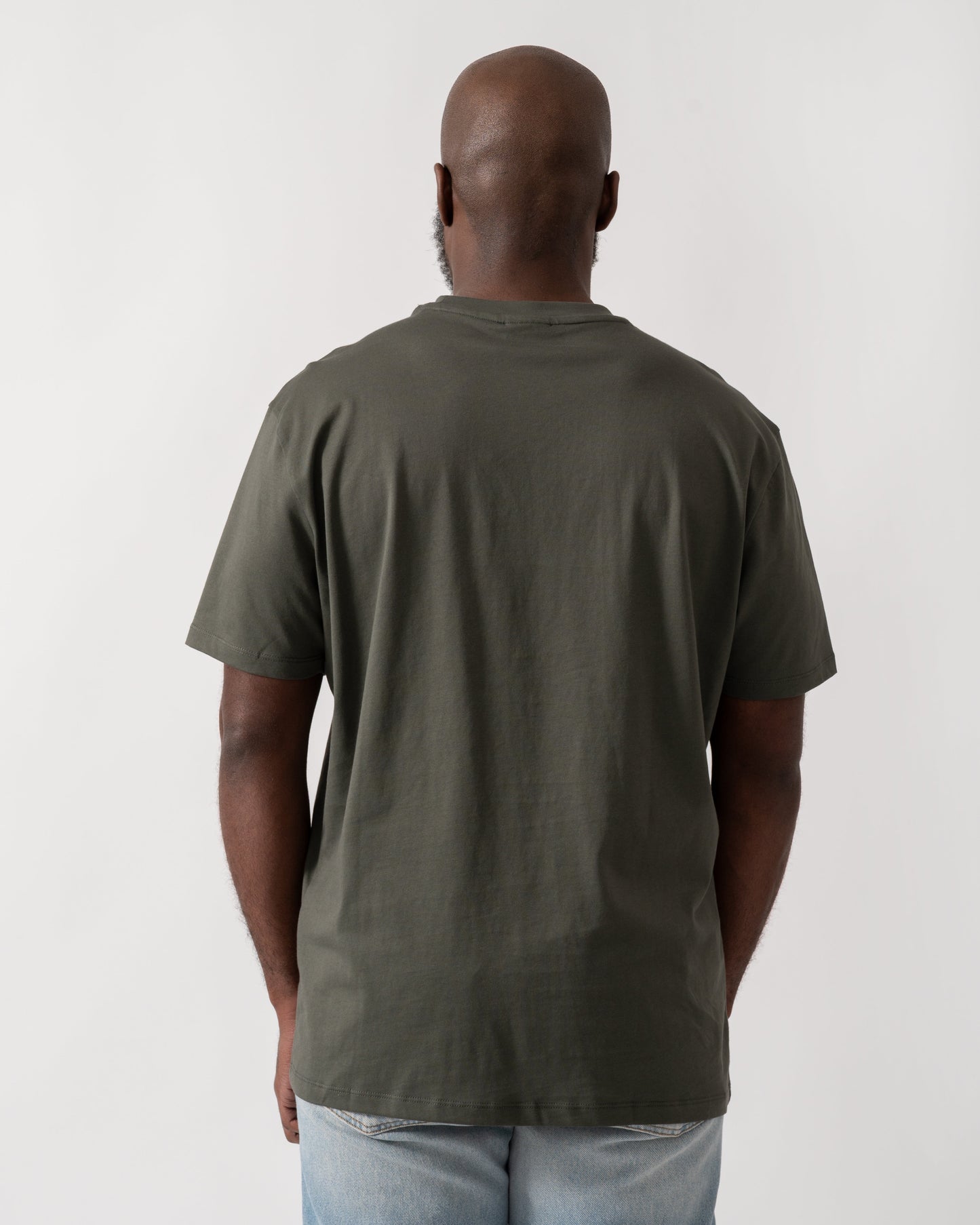 Mens T-Shirt with Small Milano/New York Logo - Chimera
