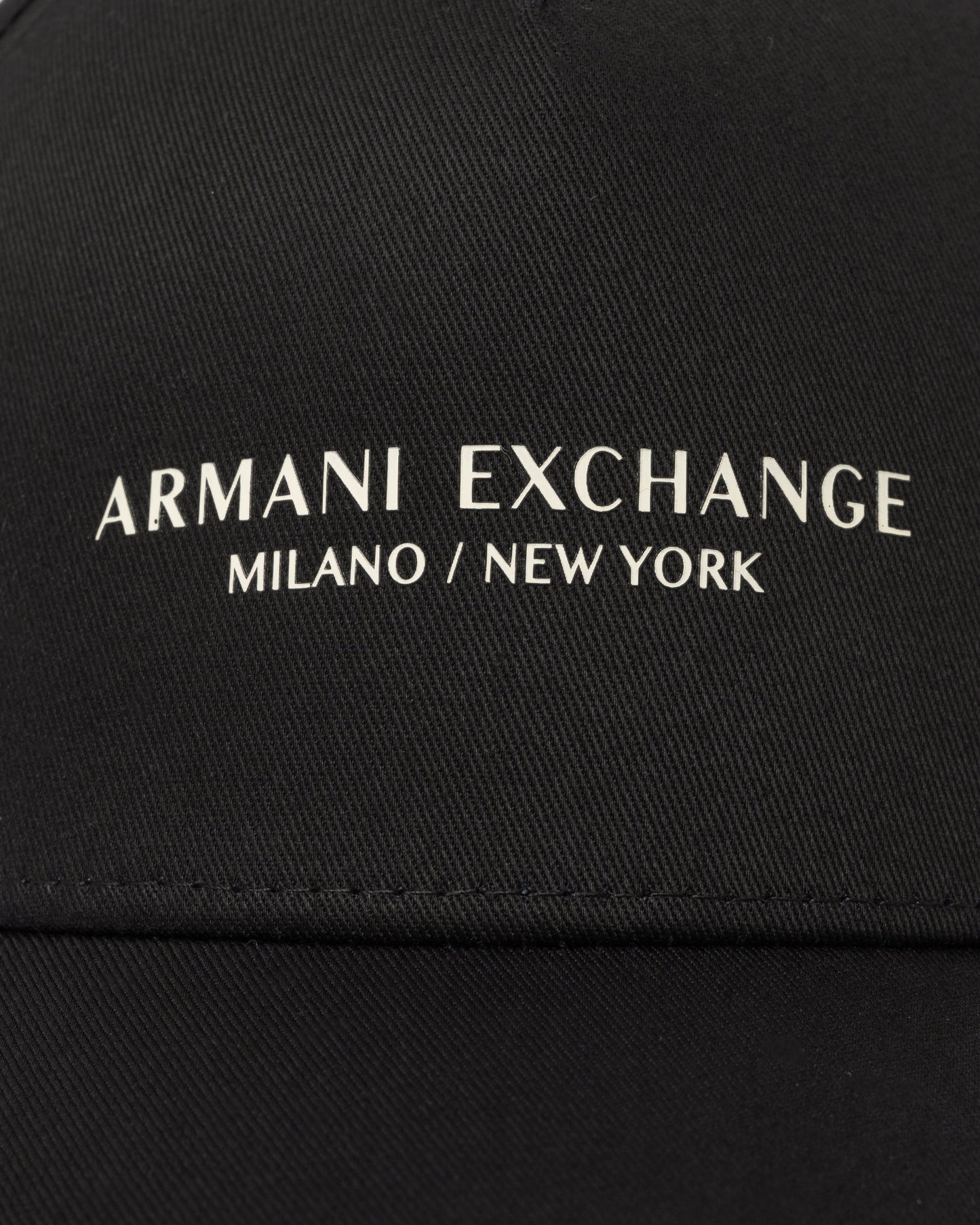 Mens Milano/New York Logo Baseball Cap - Black UC001