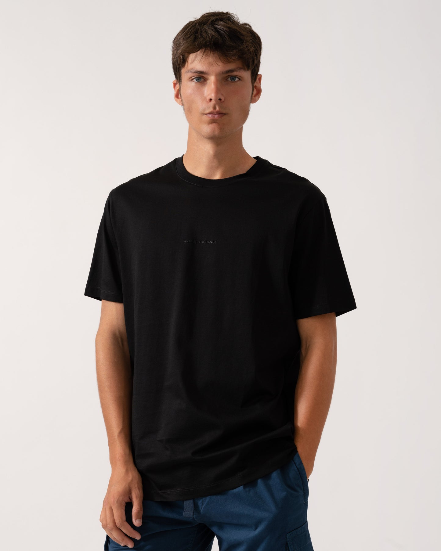 Mens Regular Fit Mercerised Cotton T-Shirt - Black UC001