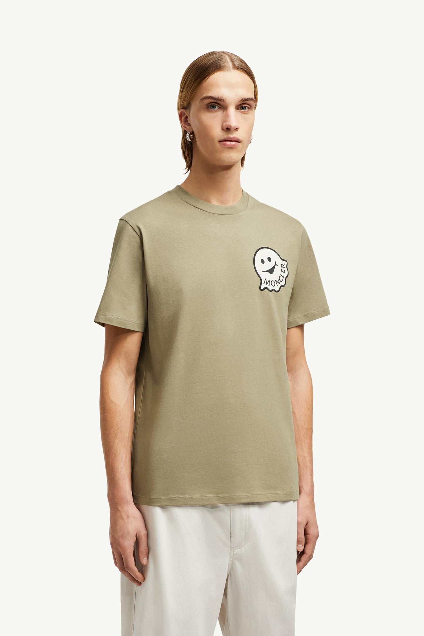 Cartoon Logo Cotton T-Shirt