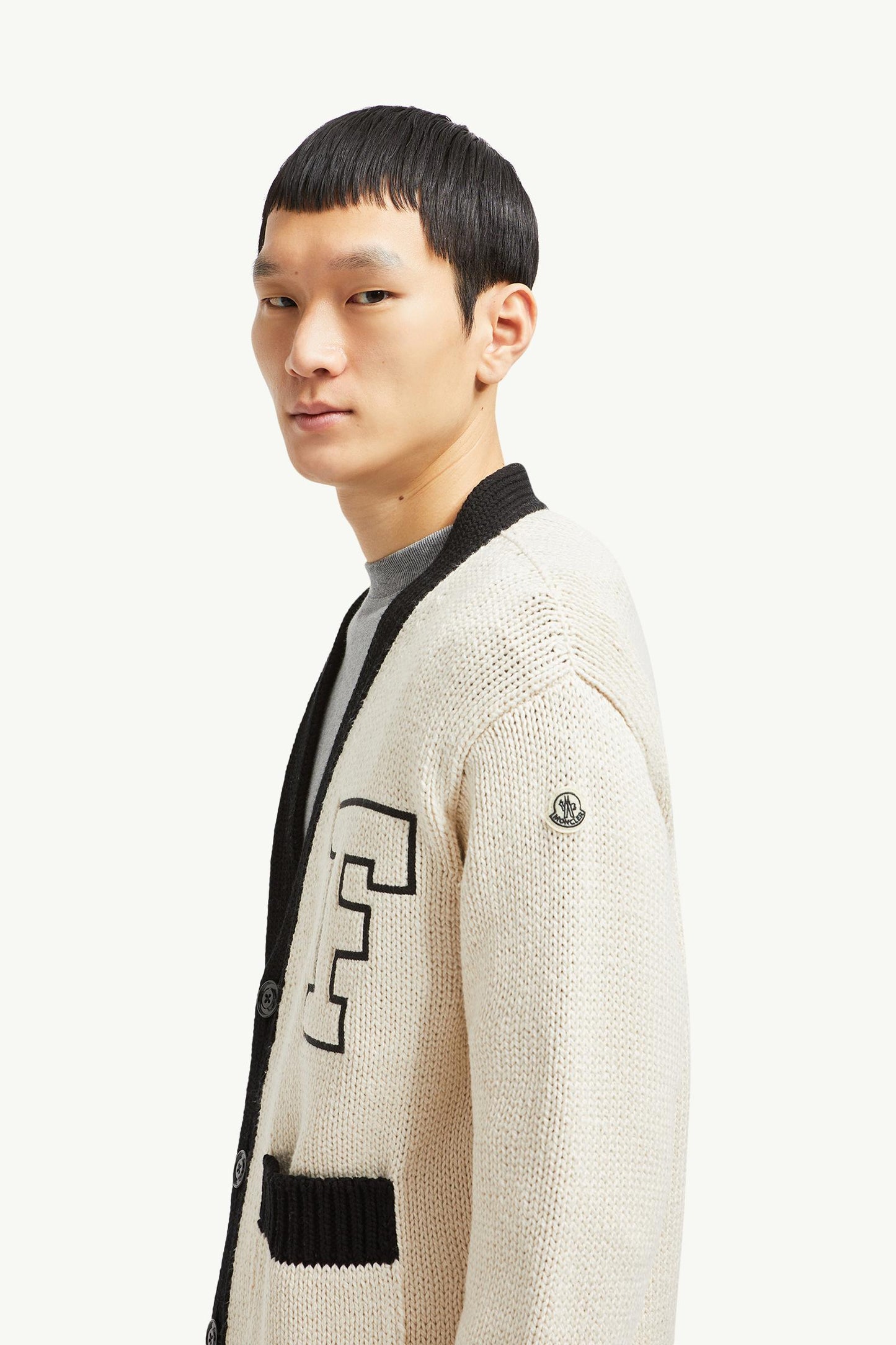 MC x FRGMT Embroidered Cotton Cardigan