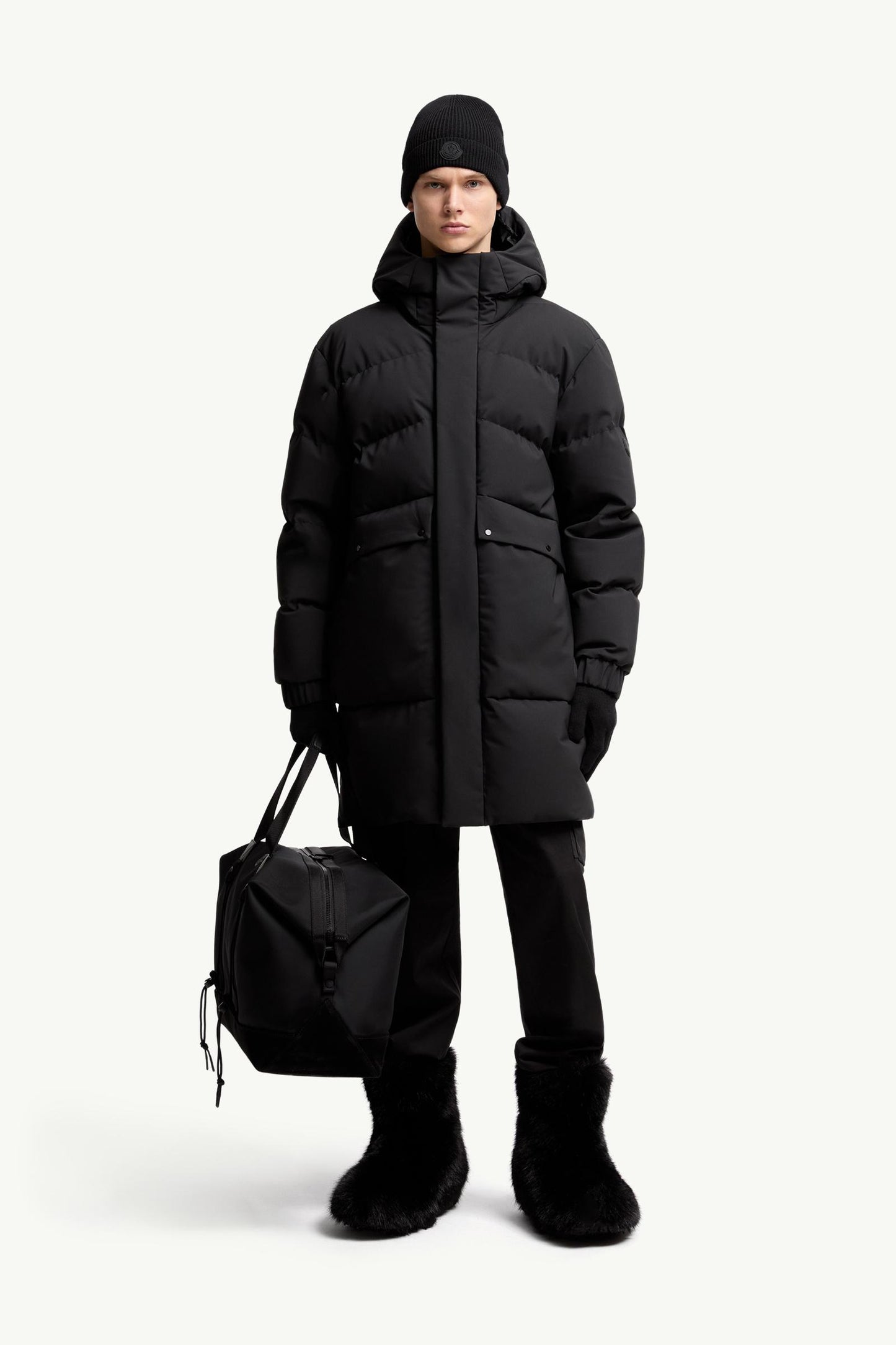 Avioth Hooded Long Down Jacket
