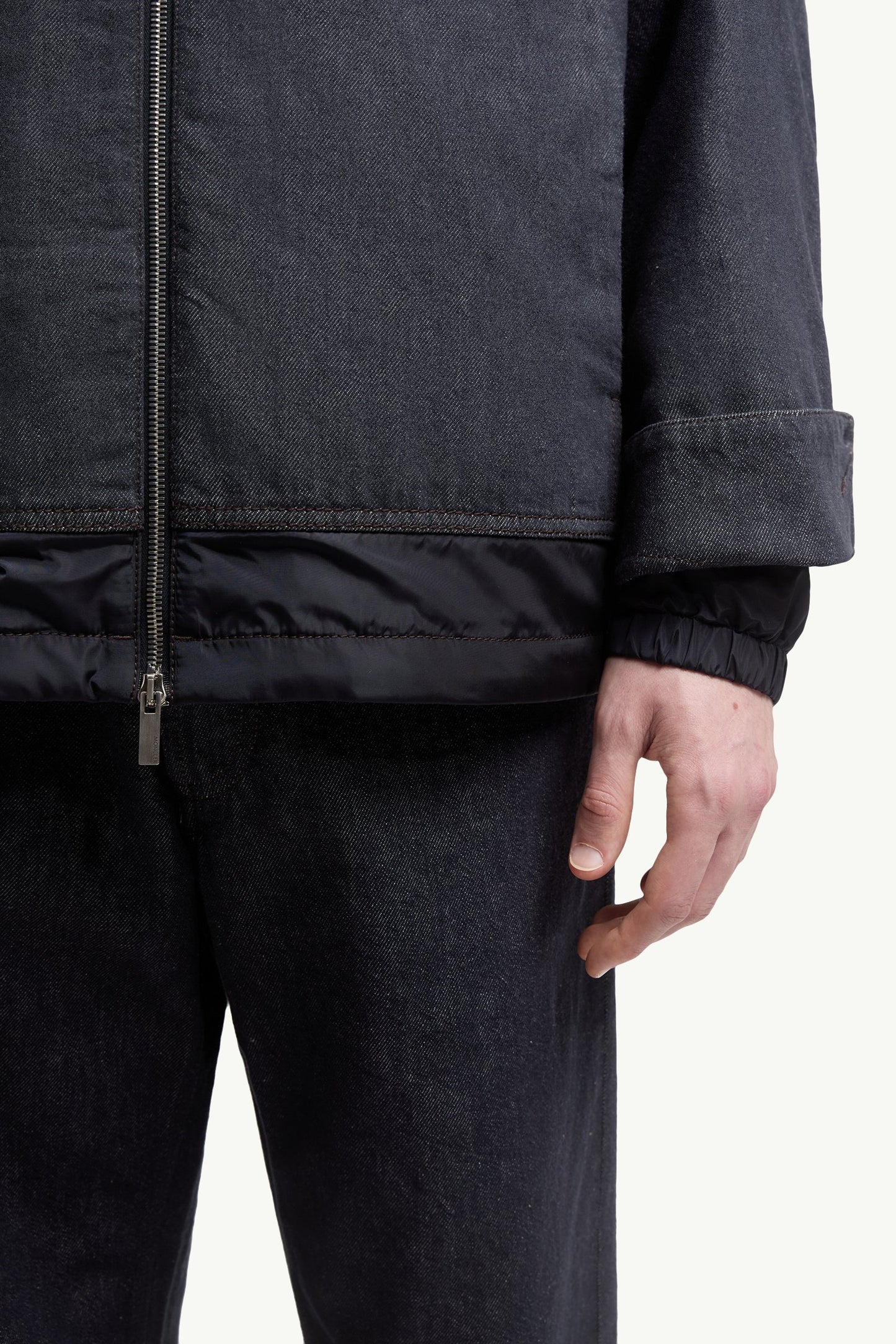 Ormoy Denim Down Shirt Jacket