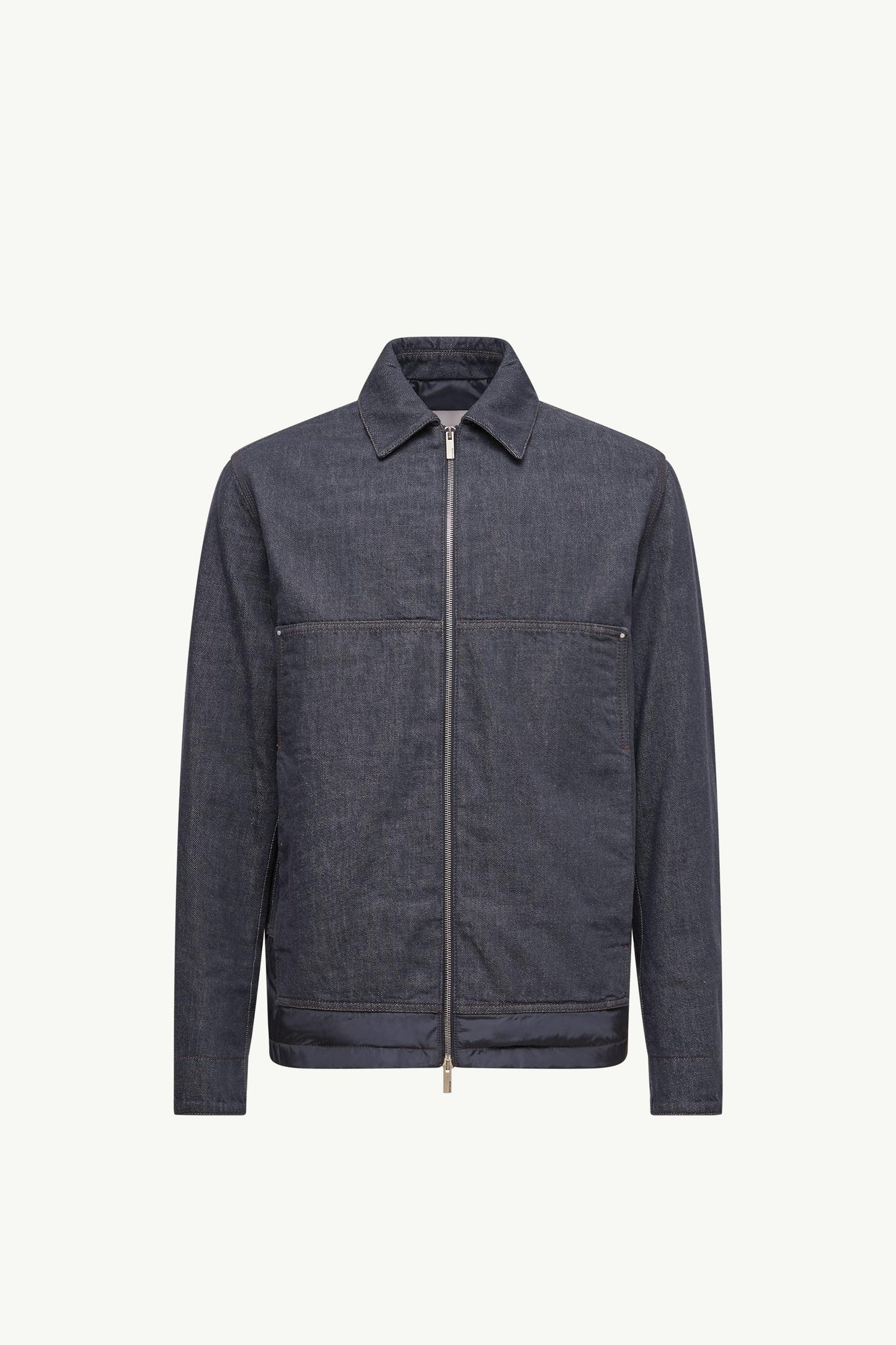 Ormoy Denim Down Shirt Jacket