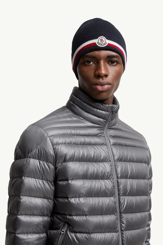 Tricolour Wool Beanie