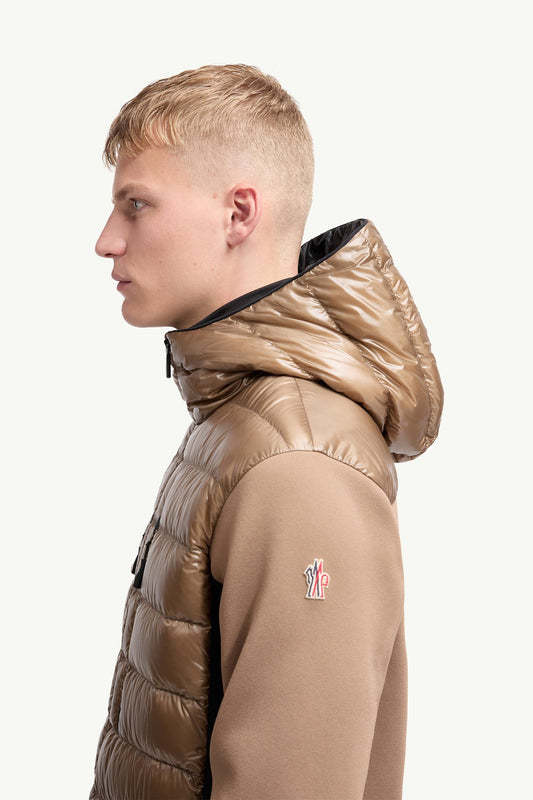 Padded Zip-Up Hoodie