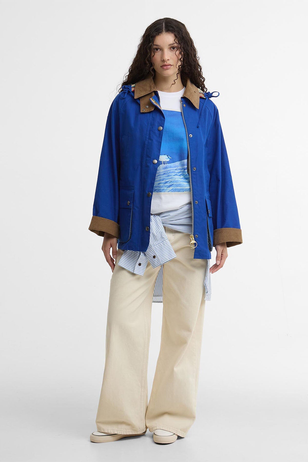 Paul Smith Loves Barbour Bedale Casual Jacket