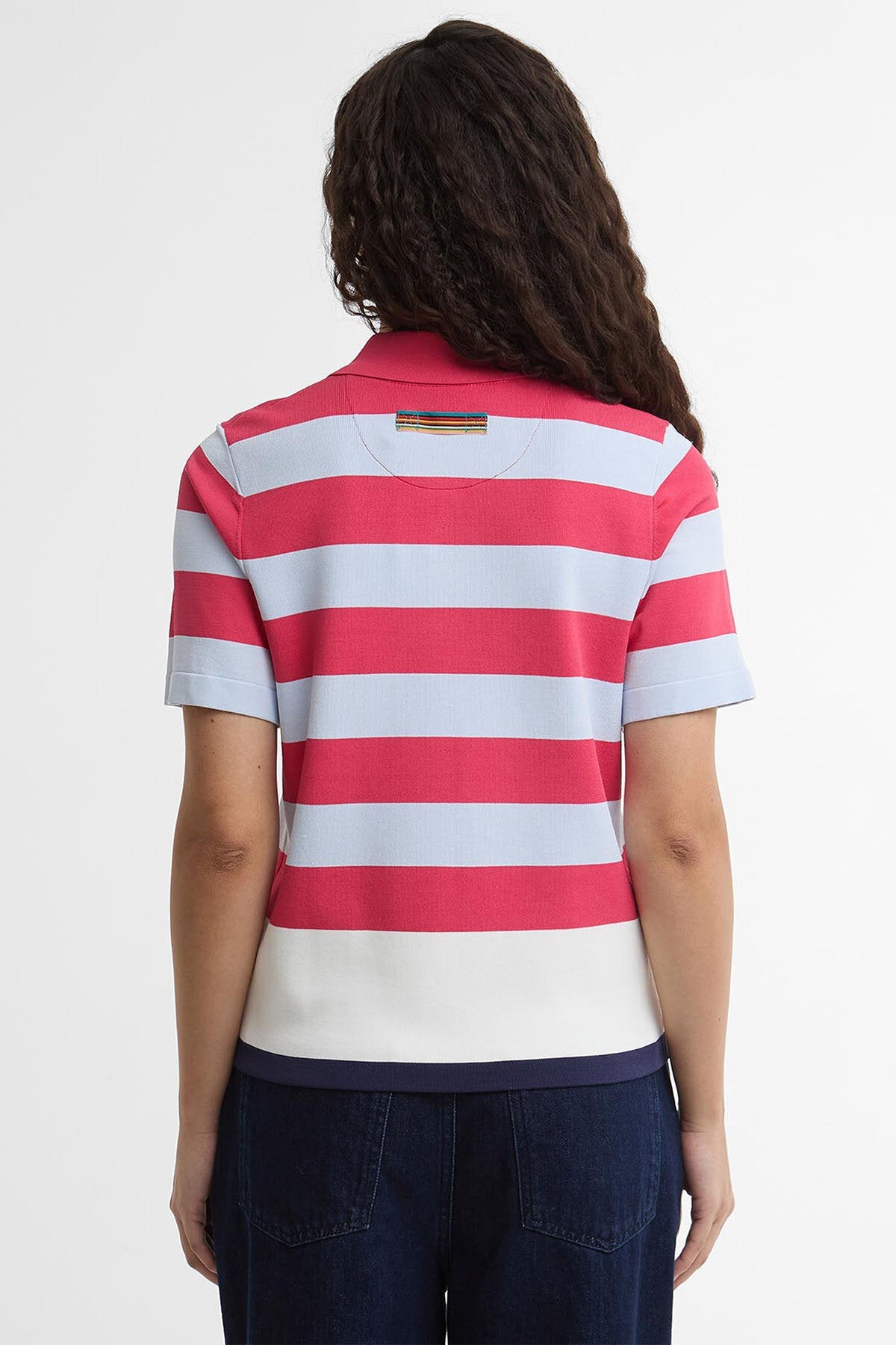 Paul Smith Loves Barbour Felton Striped Knitted Polo