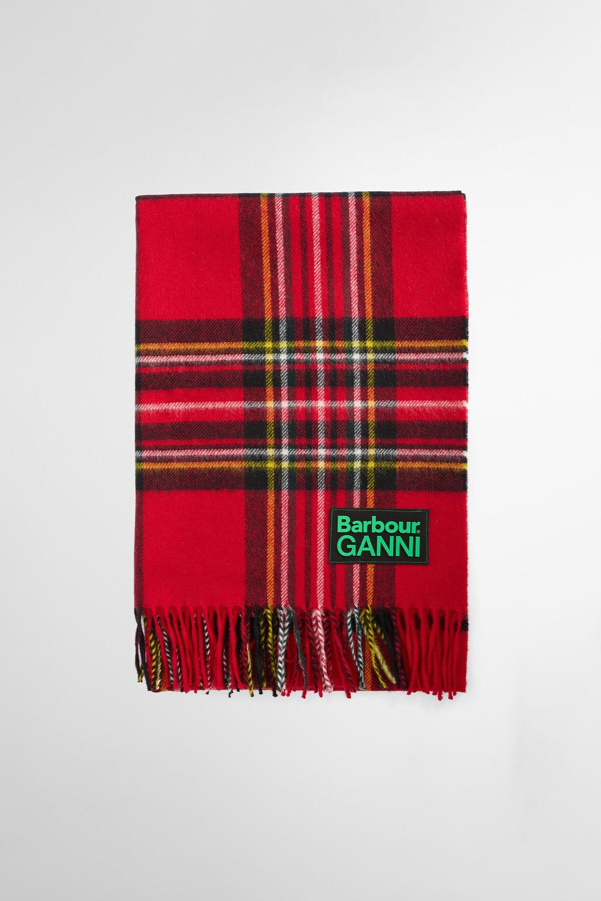 Barbour x GANNI Tartan Scarf