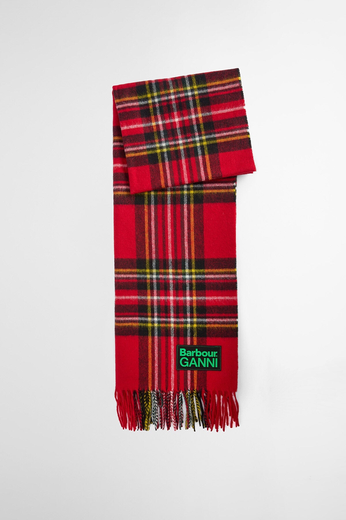 Barbour x GANNI Tartan Scarf