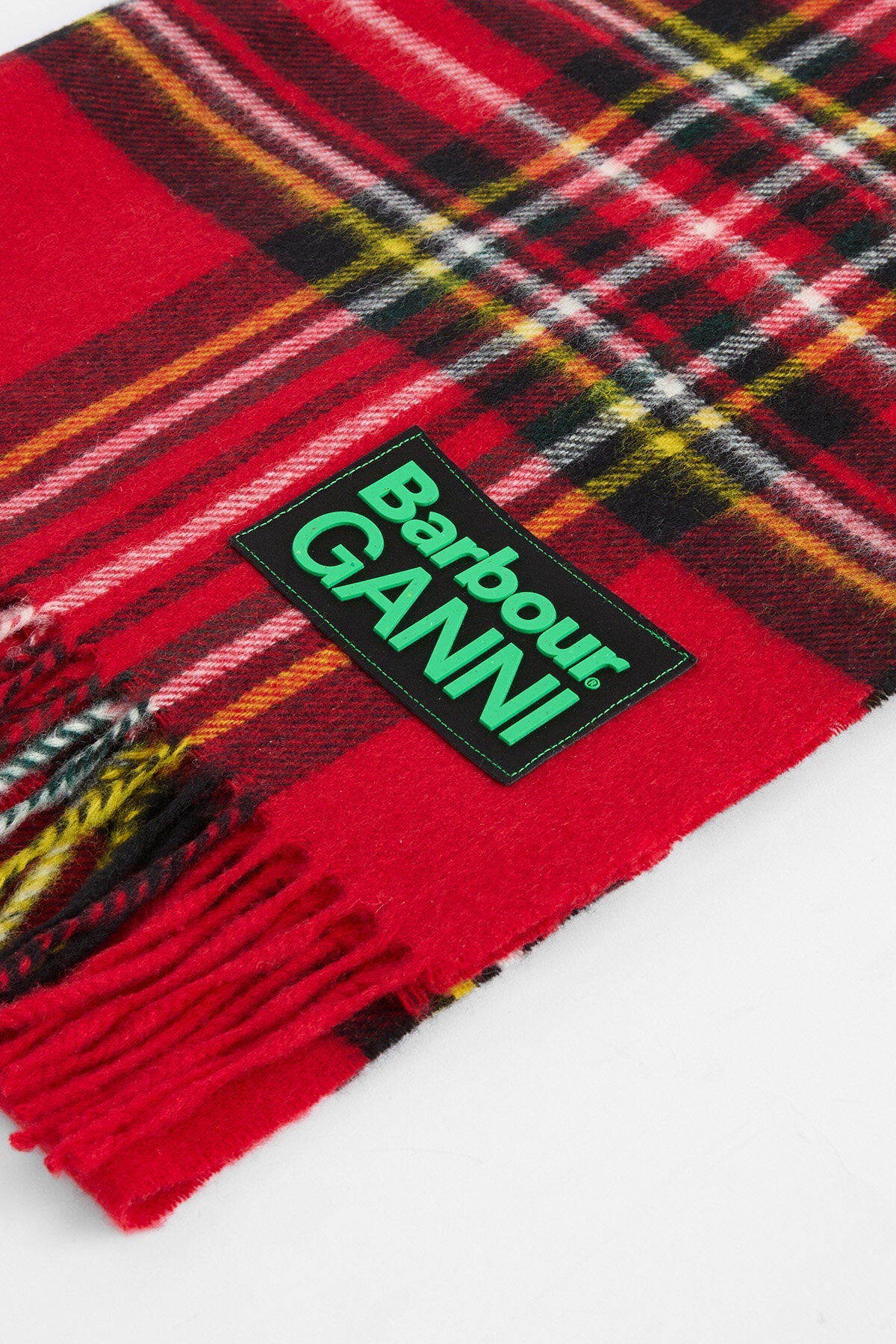 Barbour x GANNI Tartan Scarf