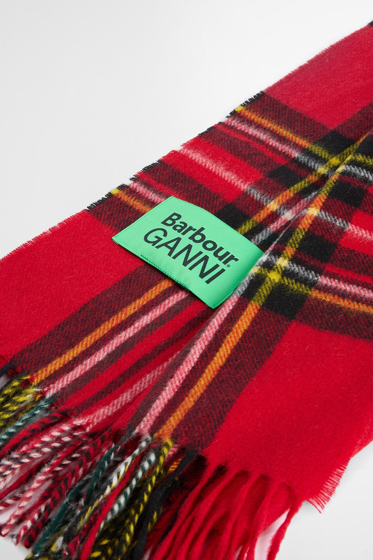 Barbour x GANNI Tartan Scarf