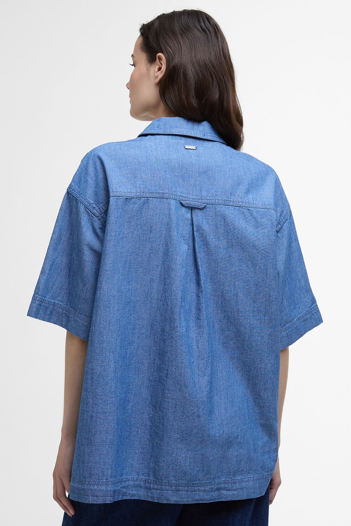 Melanie Oversized Short-Sleeved Shirt