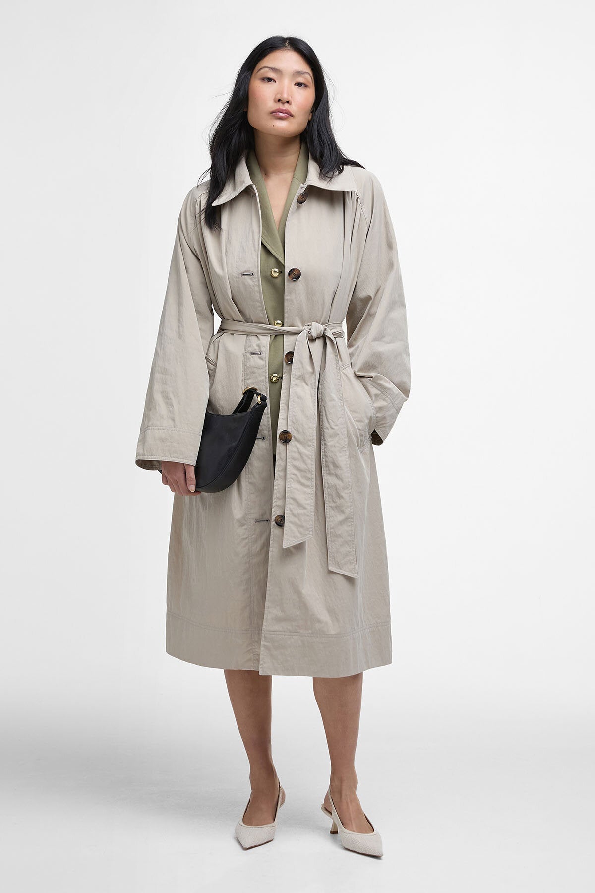 Garbo Showerproof Trench Coat
