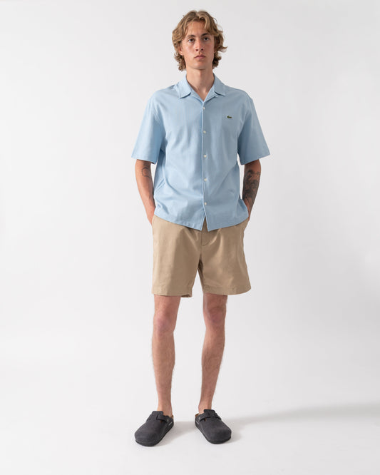 Relaxed Fit Mens Stretch Cotton Shorts - Viennese 02S
