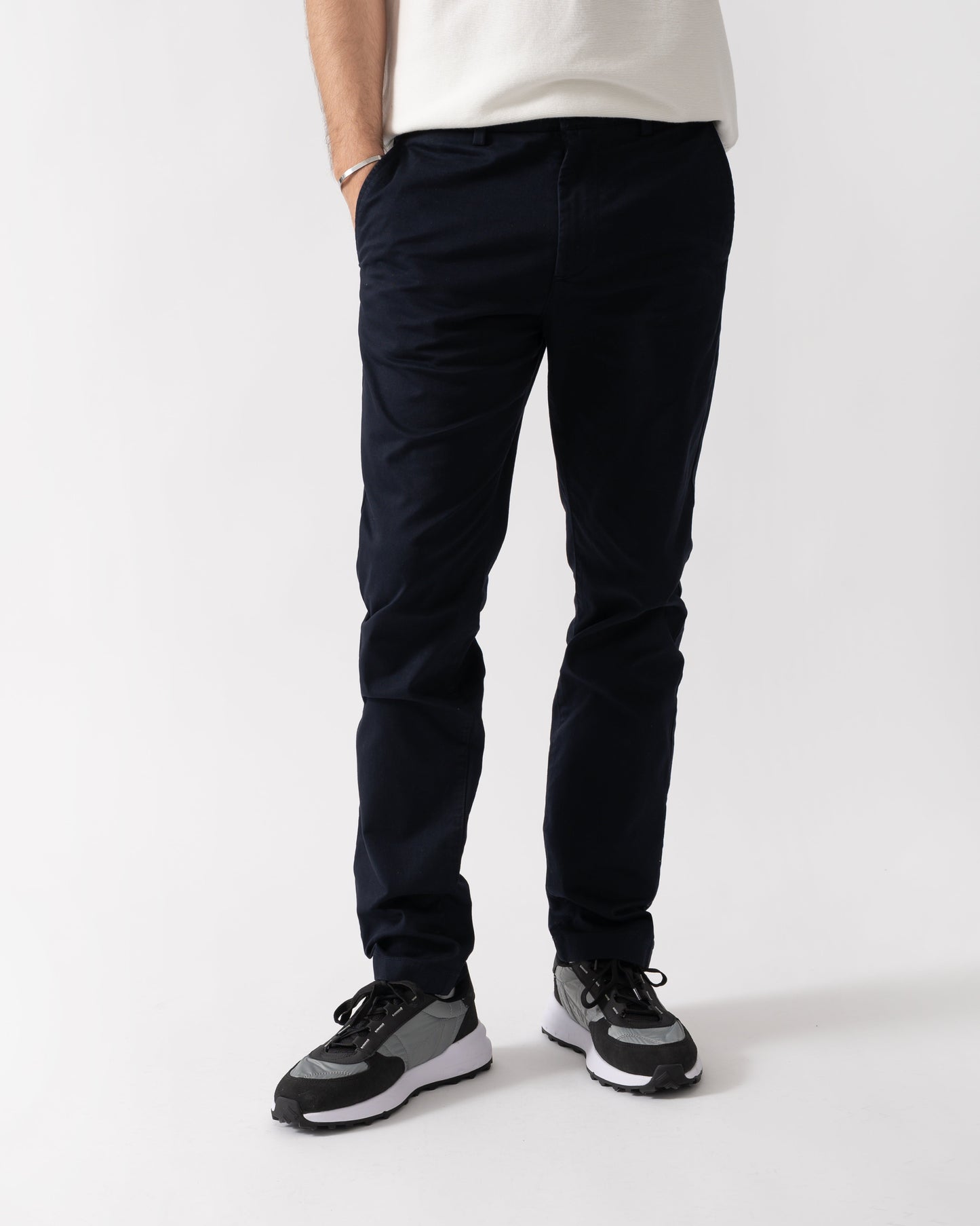 Slim Fit Stretch Cotton Mens Chinos - Abysm HDE
