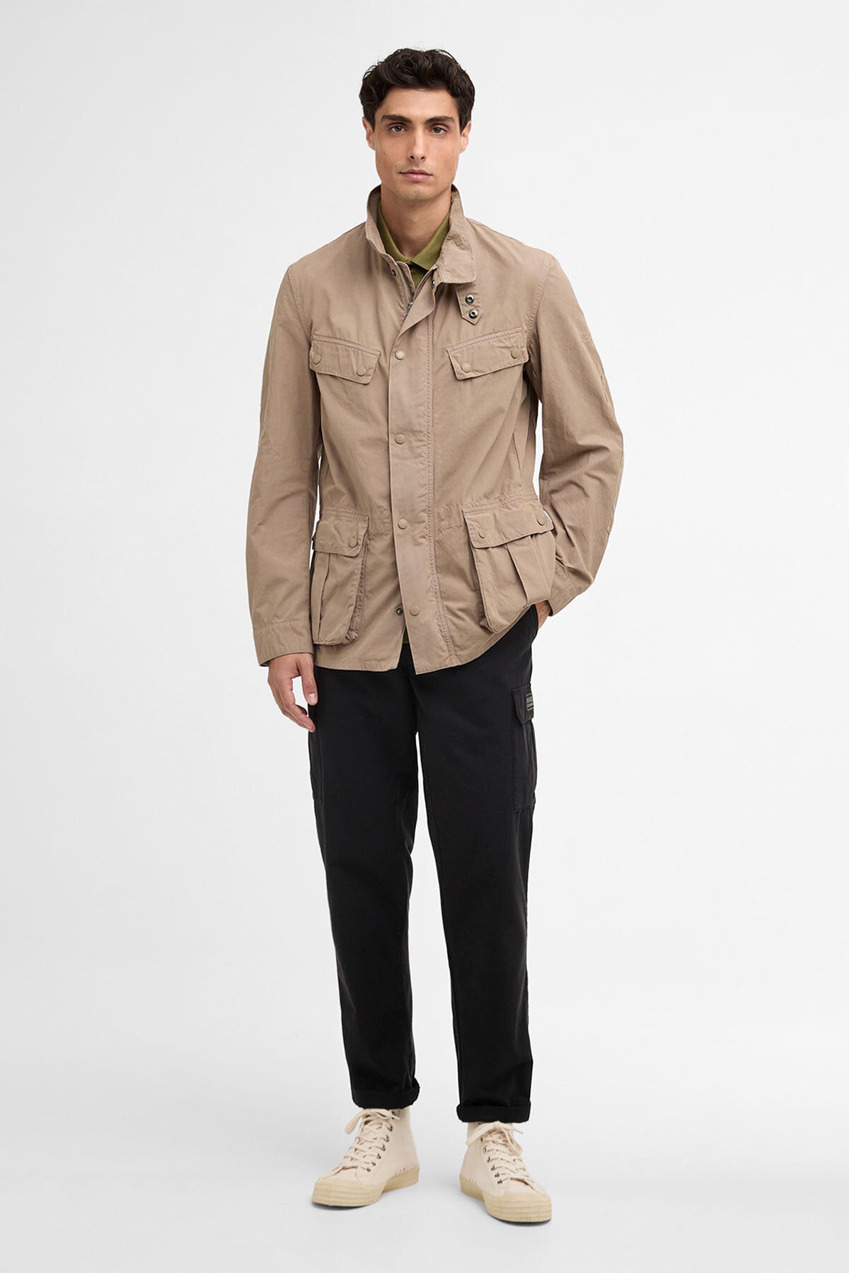 B.Intl Garment Dyed Duke Casual Jacket