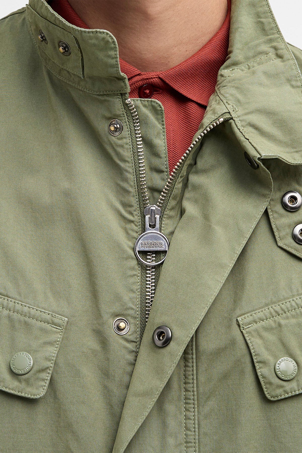 B.Intl Garment Dyed Duke Casual Jacket
