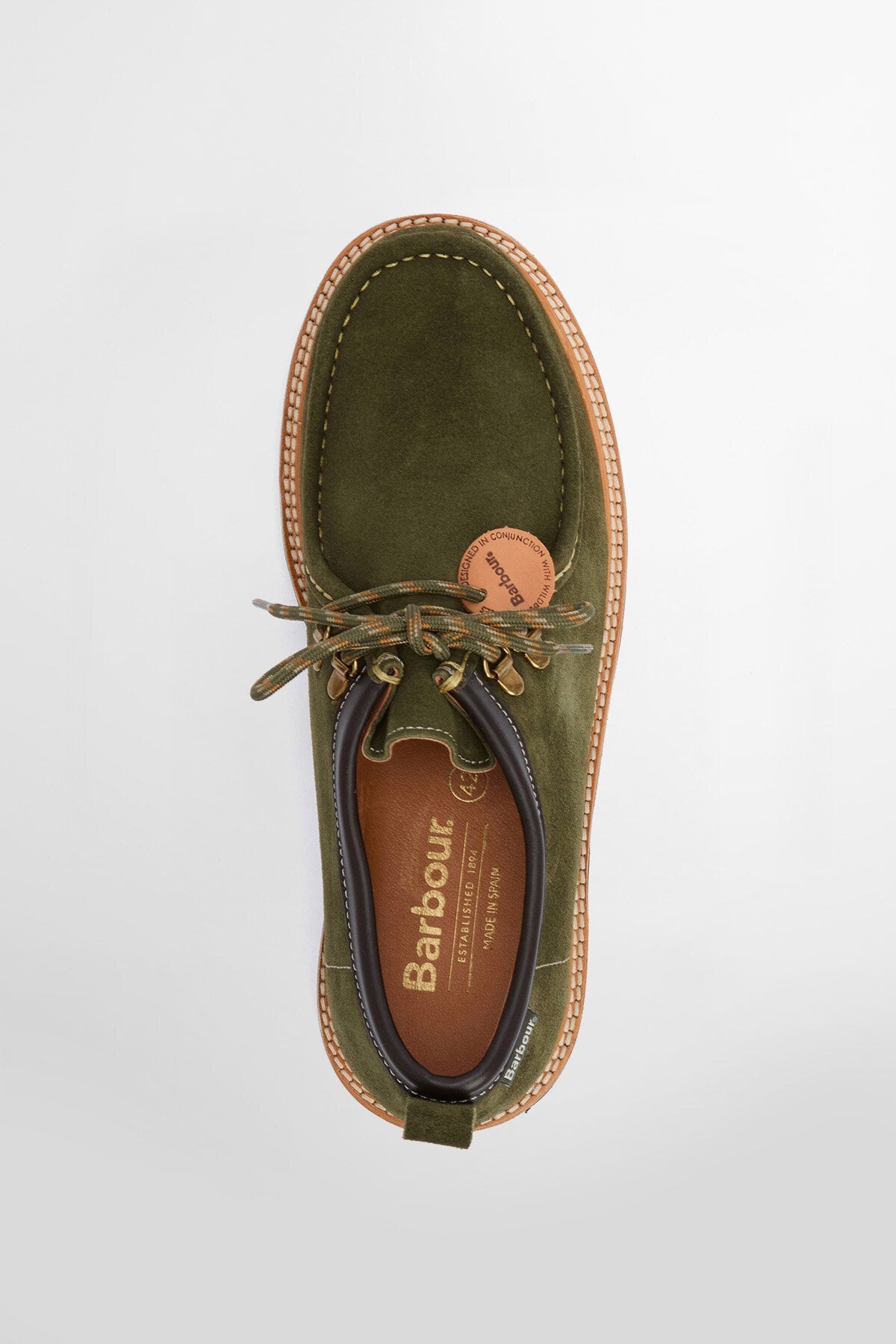 Barbour x Wildbunch Styles Coatham Apron Lace Mocassins
