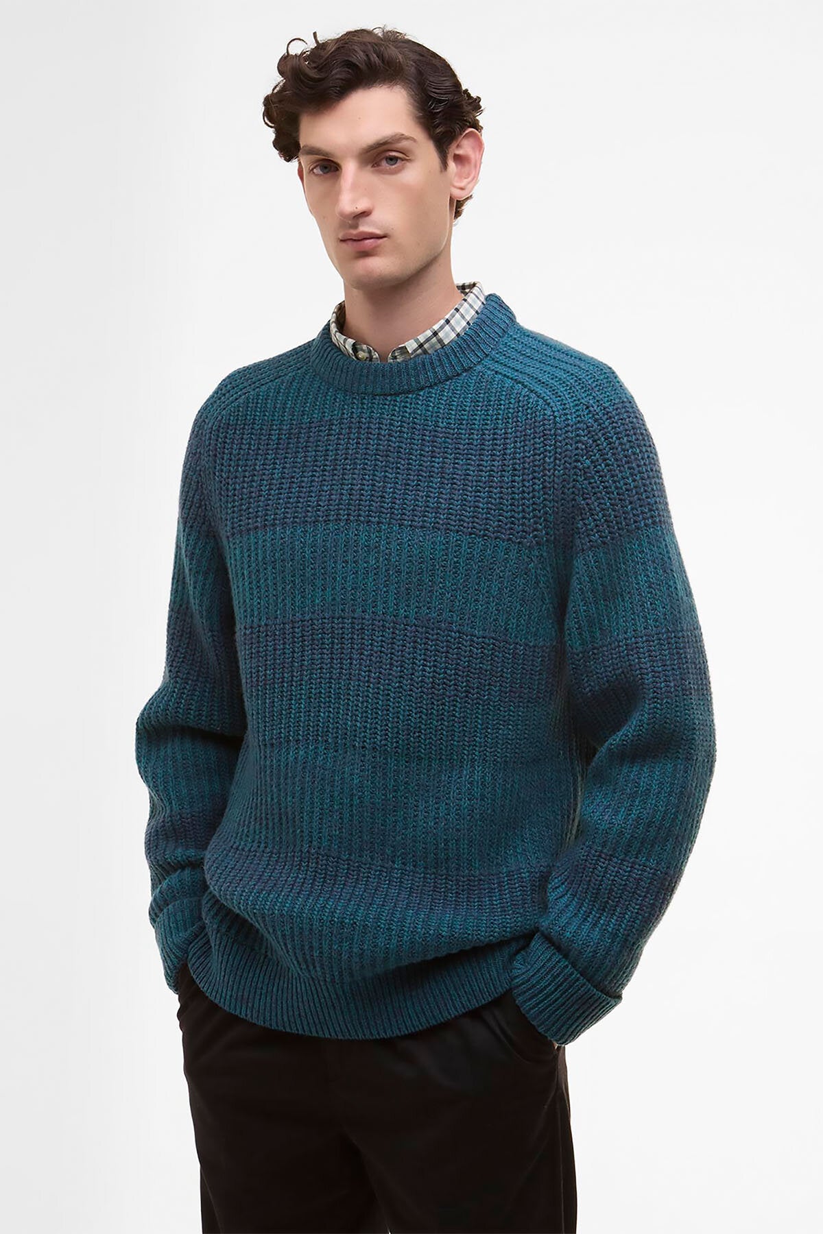 Paul Smith loves Barbour Saddle Crew Neck Jumper